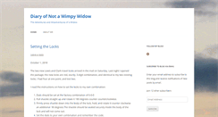 Desktop Screenshot of notawimpywidow.com